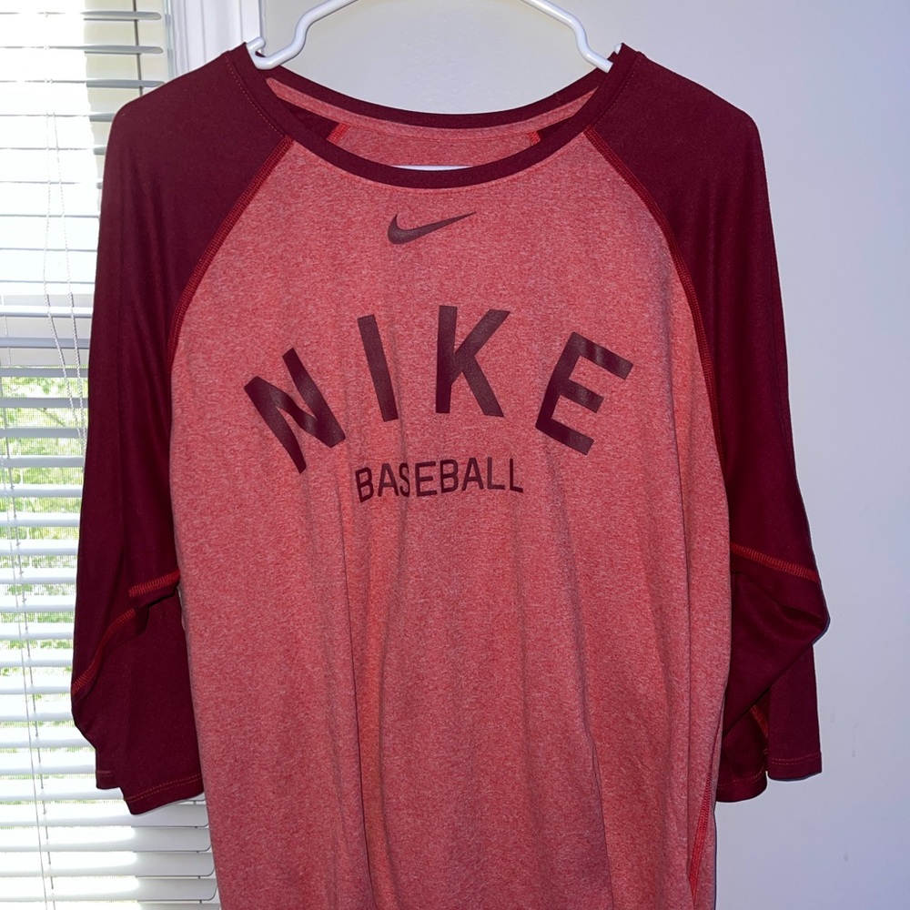 Men’s Nike Baseball BSBL 3/4 Sleeve Dri-Fit T-Shirt